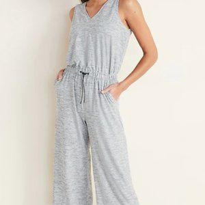 Breathe ON V-Neck Wide-Leg Jumpsuit for Women